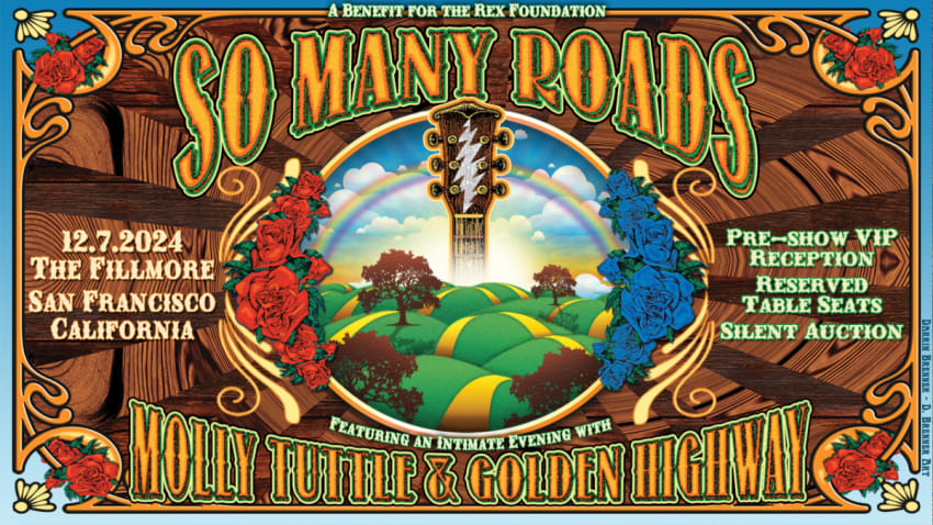So Many Roads: A Benefit For The Rex Foundation