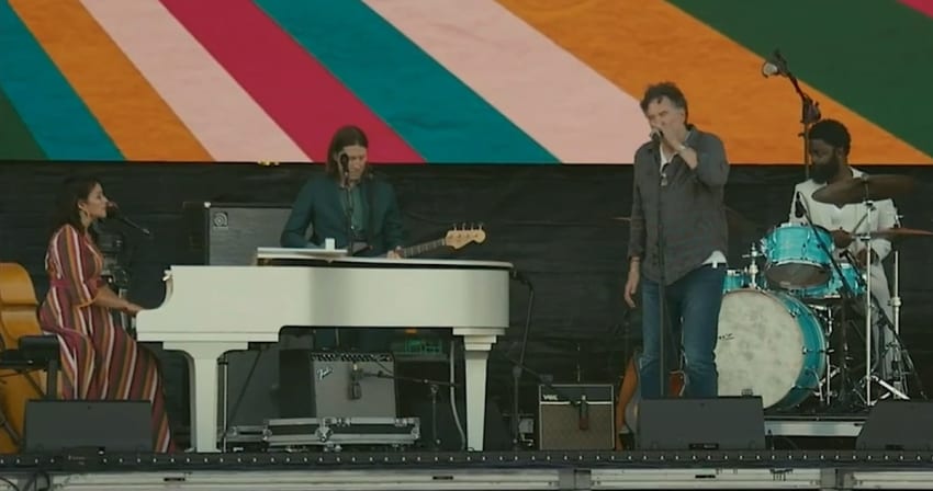 Norah Jones Mickey Raphael Kris Kristofferson ACL Fest
