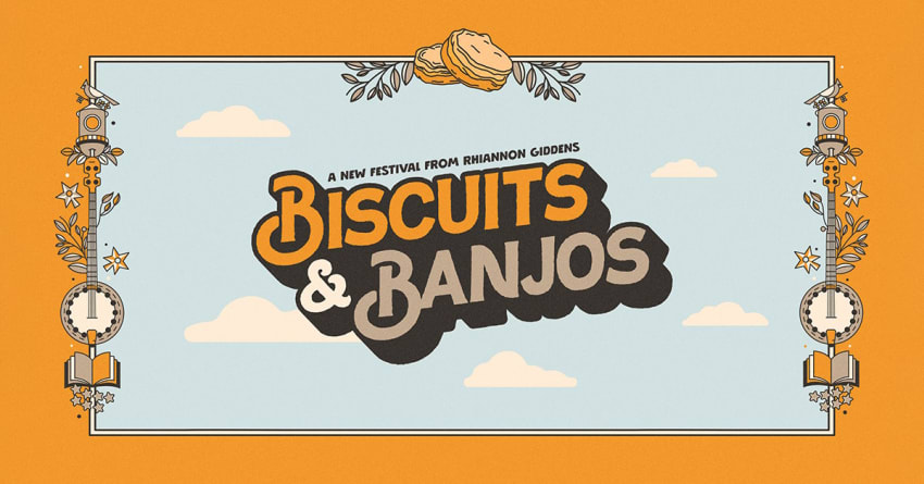 Rhiannon Giddens Biscuits Banjos Logo