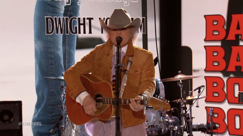 Dwight Yoakam Performs ‘I Don’t Know How To Say Goodbye’ On ‘Kimmel’