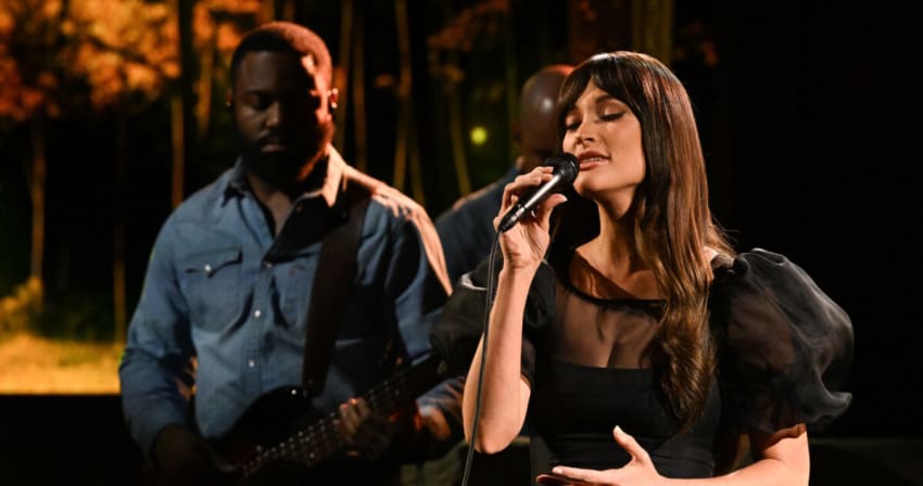 Kacey Musgraves Colbert 2024 Arms Length