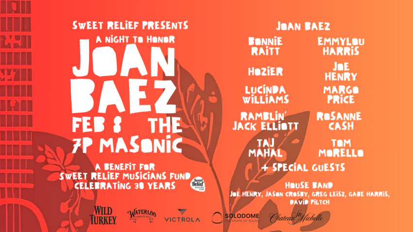 Buy Sweet Relief Presents: A Night to Honor Joan Baez Tickets