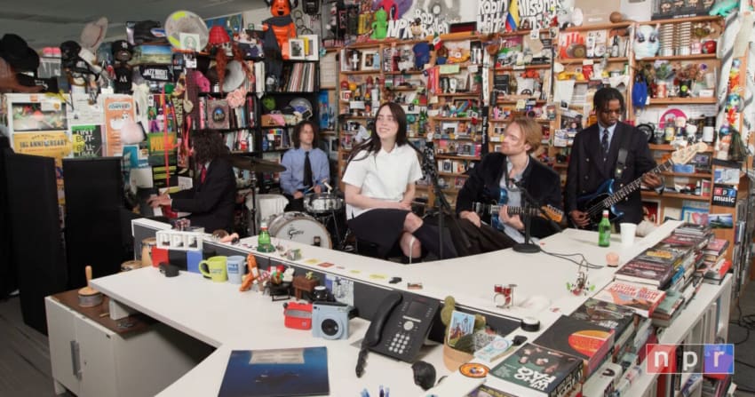 Billie Eilish Tiny Desk Concert 2024