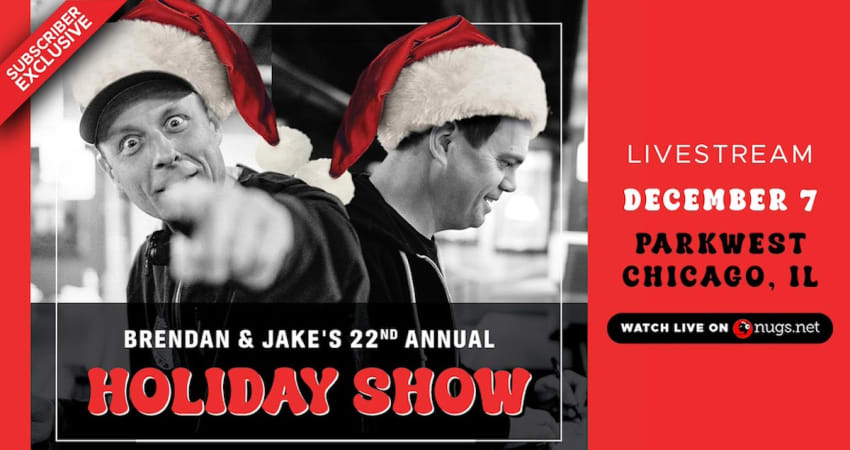 Brendan Bayliss Jake Cinninger Holiday Show Livestream 2024