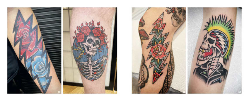 Grateful Dead tattoo 4