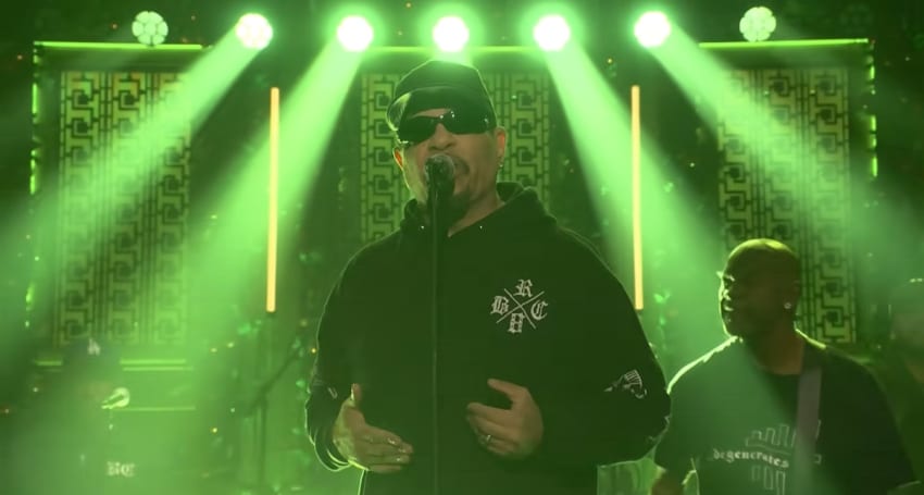 Ice T Body Count Pink Floyd Comfortably Numb Fallon
