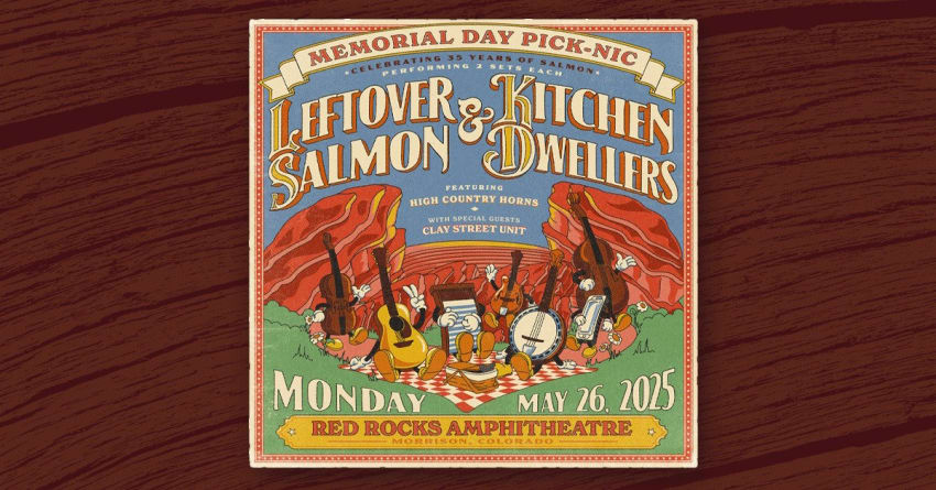 Leftover Salmon Kitchen Dwellers Red Rocks 2025
