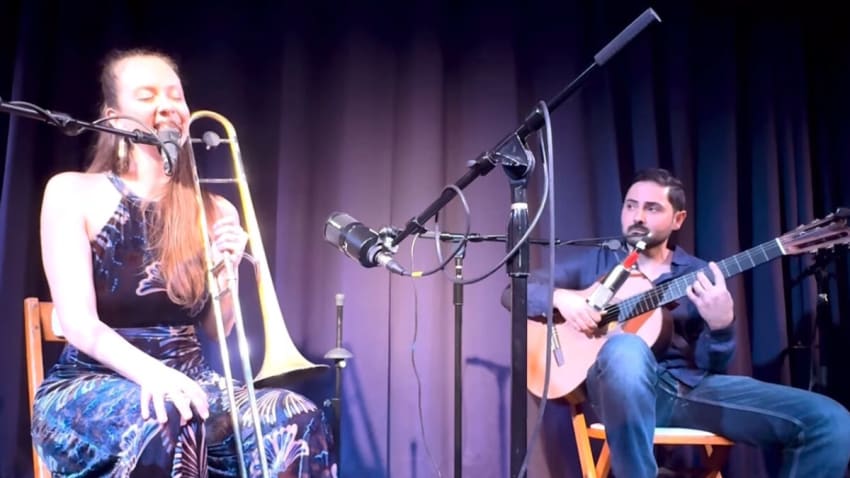 Watch Natalie Cressman & Ian Faquini’s Stunning ‘I'll Be Home For Christmas’ Performance