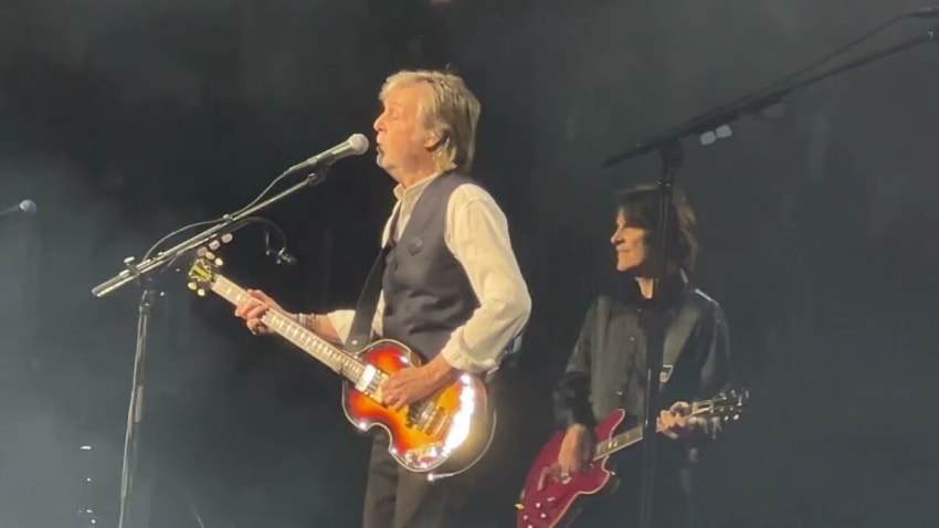Paul McCartney and Ronnie Wood Get Back O2 Arena December 19, 2024