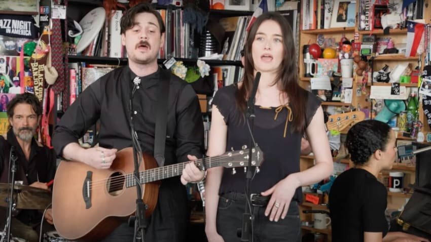 The Cast Of Tony-Winning Play 'Stereophonic' Brings Broadway To 'Tiny Desk Concert'