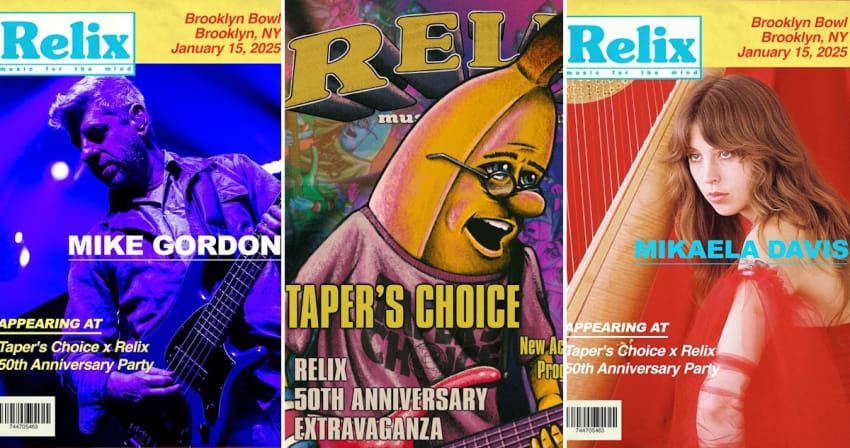 Tapers Choice Relix 50th Mike Gordon Mikaela Davis