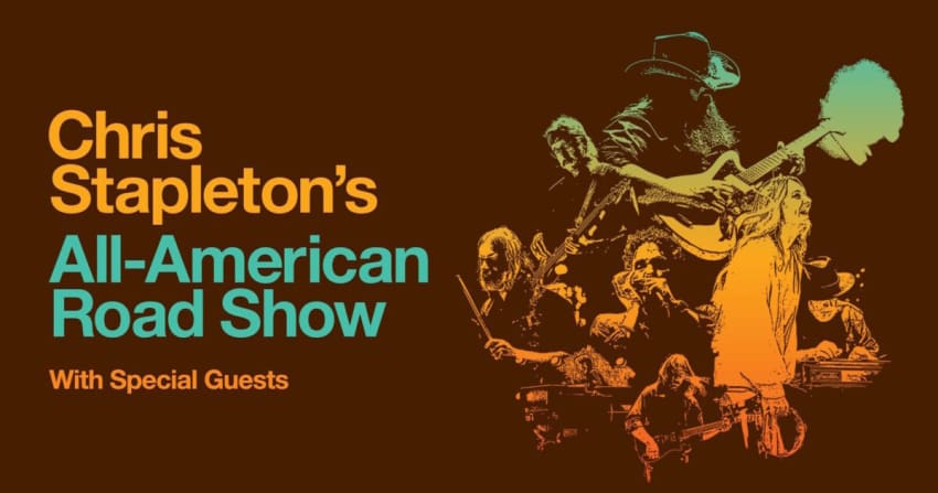 Chris Stapleton All American Road Show Graphic