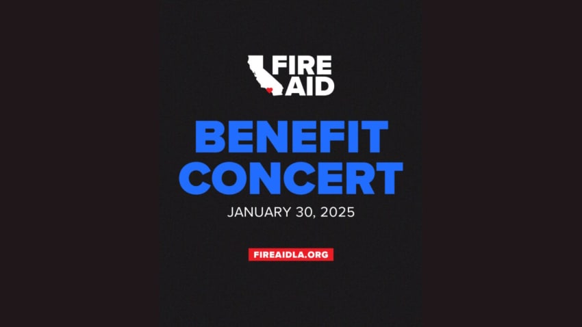 FireAid Benefit Concert Logo 2025