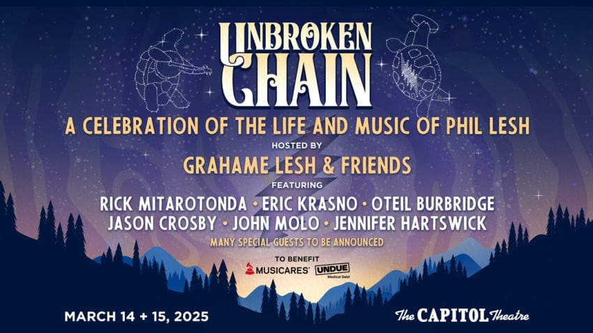 <em>Unbroken Chain: A Celebration Of The Life And Music Of Phil Lesh</em>