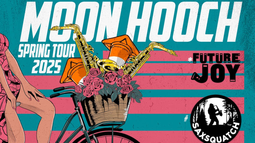 Moon Hooch Spring 2025 Tour Future Joy Saxsquatch