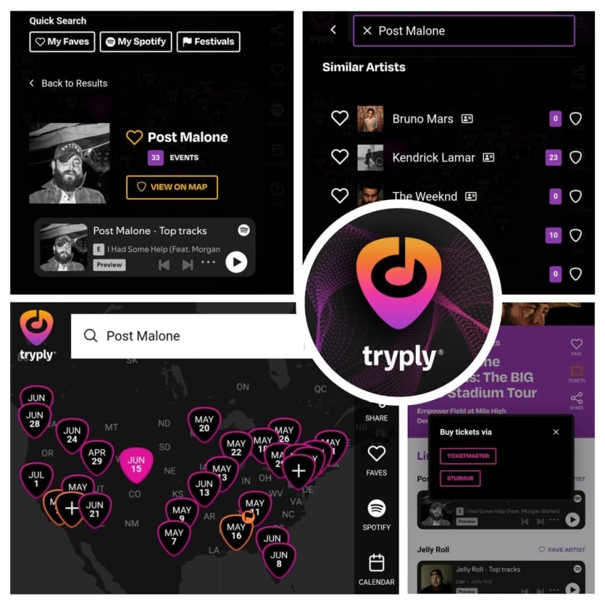 Post Malone typly