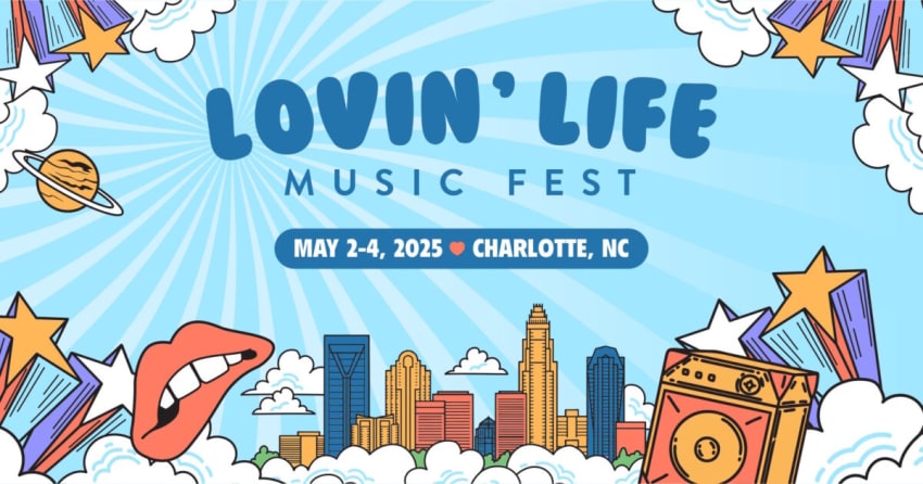 Lovin Life Music Fest Logo 2025