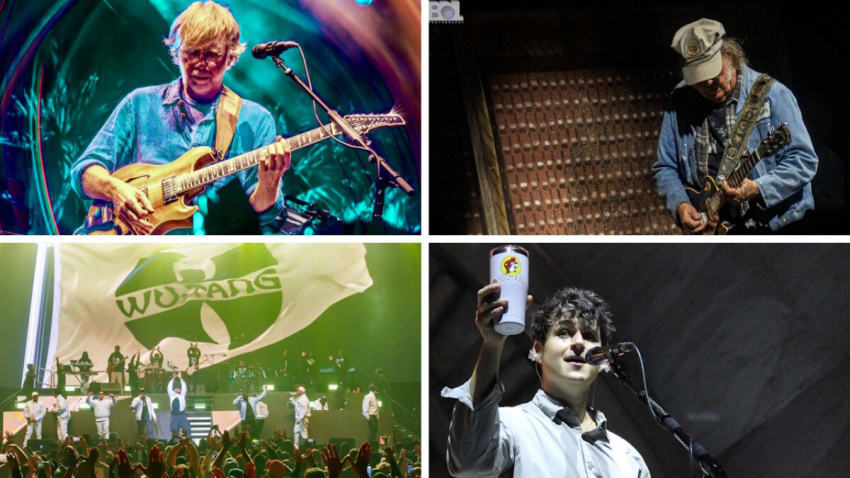 Get Tickets On Sale To See Phish, Neil Young, Wu-Tang Clan, Vampire Weekend & More