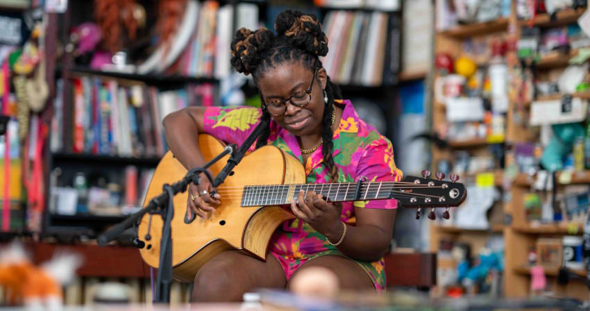 Yasmin Williams Tiny Desk Concert Sofia Seidel NPR