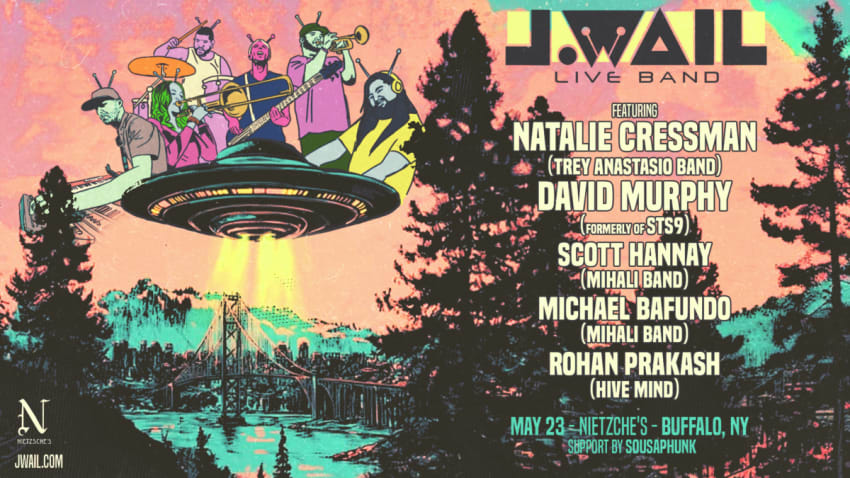 J.WAIL, Natalie Cressman, David Murphy, Scott Hannay, Michael Bafundo and Rohan Prakash