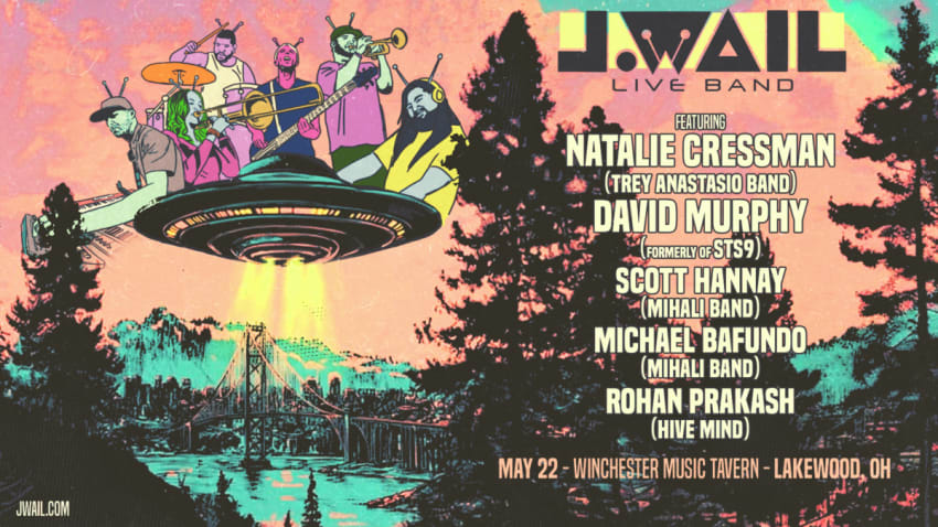 J.WAIL, Natalie Cressman, David Murphy, Scott Hannay, Michael Bafundo and Rohan Prakash