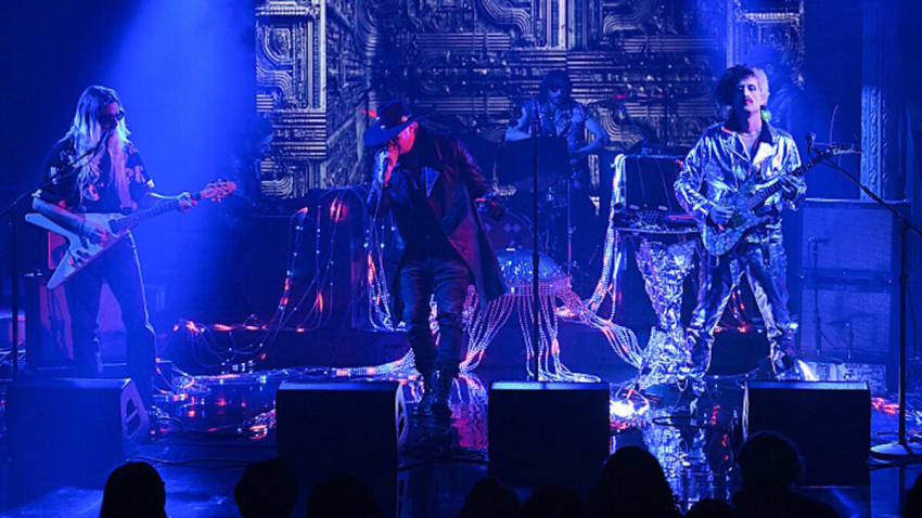 Julian Casablancas + The Voidz Preview Upcoming EP With Vibrant ‘Blue Demon’ Performance On ‘Colbert’