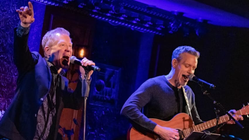 Adam Pascal and Anthony Rapp