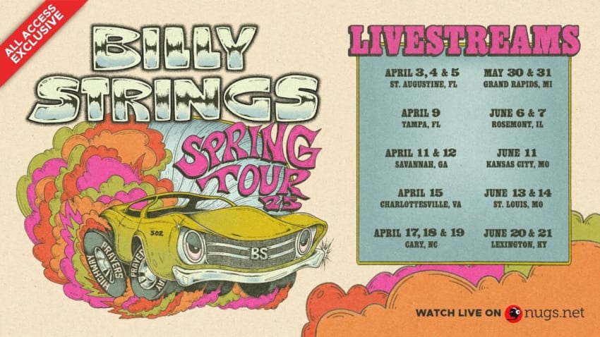 Billy Strings 4/9/25 Tampa, FL