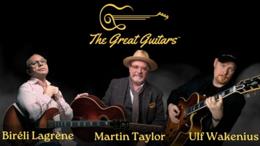 Biréli Lagrène, Martin Taylor and Ulf Wakenius