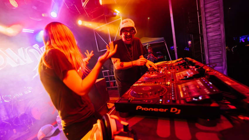 DJ Brownie and Mike Greenfield