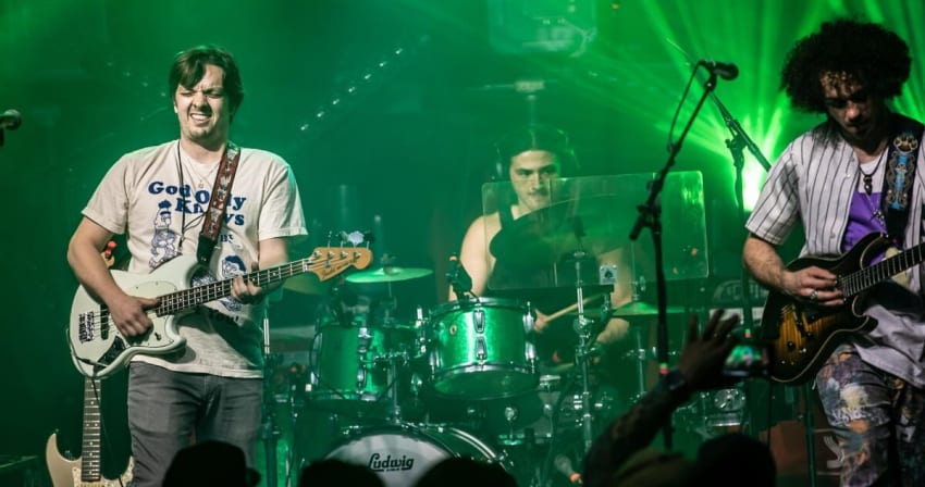 Dogs in a pile mike goodman brooklyn Bowl 2025