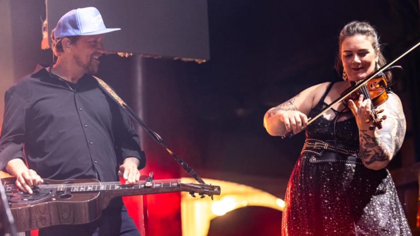 Allie Kral Adds Fiddle Fire To Greensky Bluegrass' SweetWater 420 Fest Set