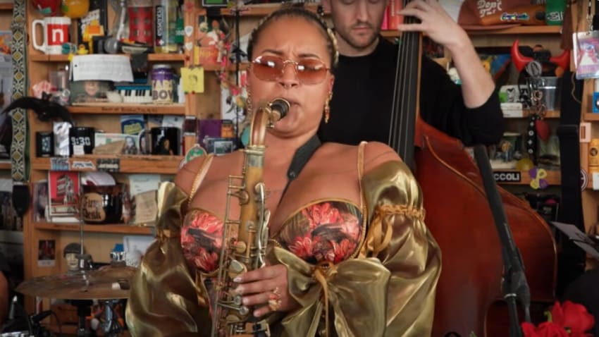 Nubya Garcia Embarks On ‘Odyssey’ For ‘Tiny Desk Concert’