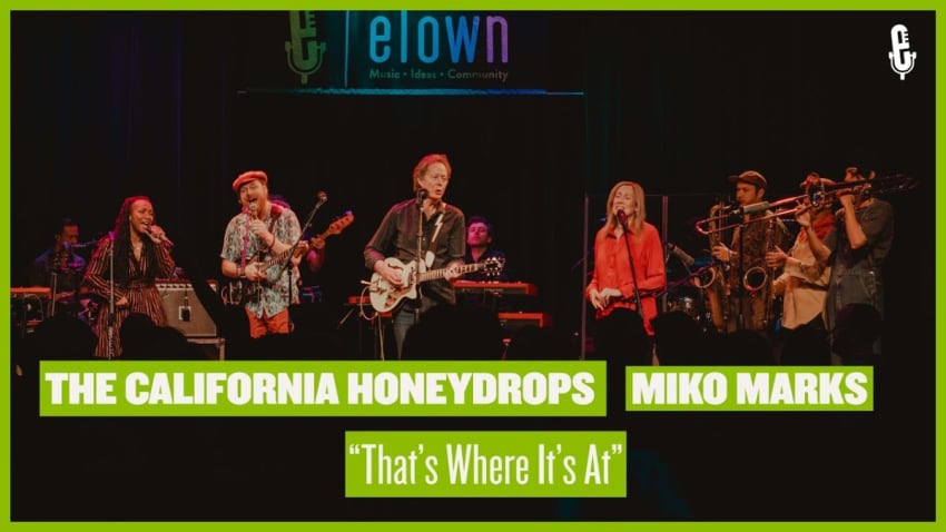 The California Honeydrops & Miko Marks - "That's Where It's At" (live on eTown)