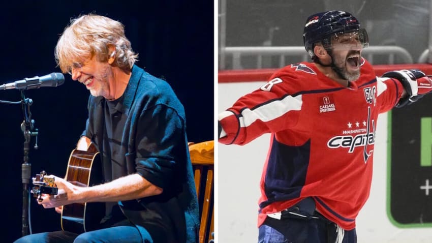 Trey Anastasio & Alex Ovechkin Unite To Support Divided Sky Foundation