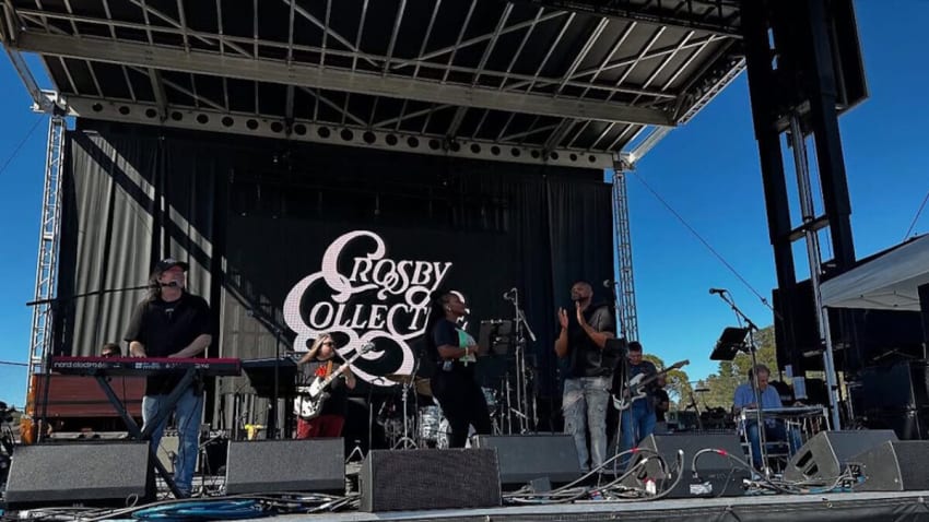 Crosby Collective Featuring Dave Schools Showcases Mashups At Mill Valley Music Festival