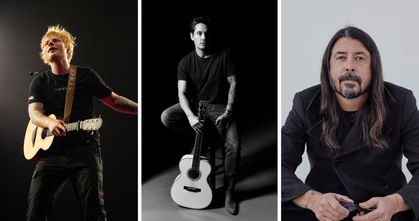 Ed Sheeran John Mayer Dave Grohl