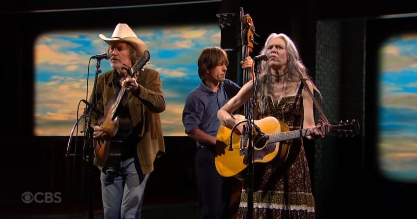 Gillian Welch David Rawlings Colbert 2025