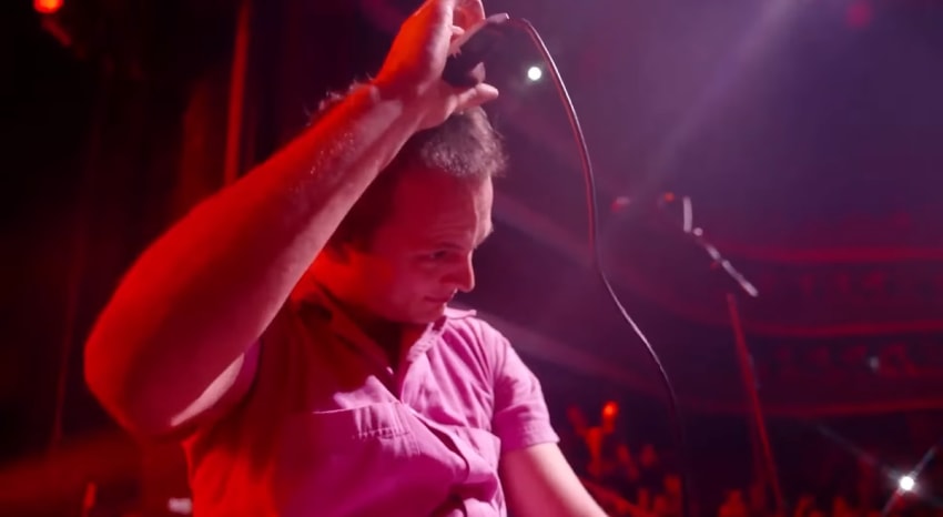 King Gizzard Lizard Wizard Stu Shaved Head Lisbon