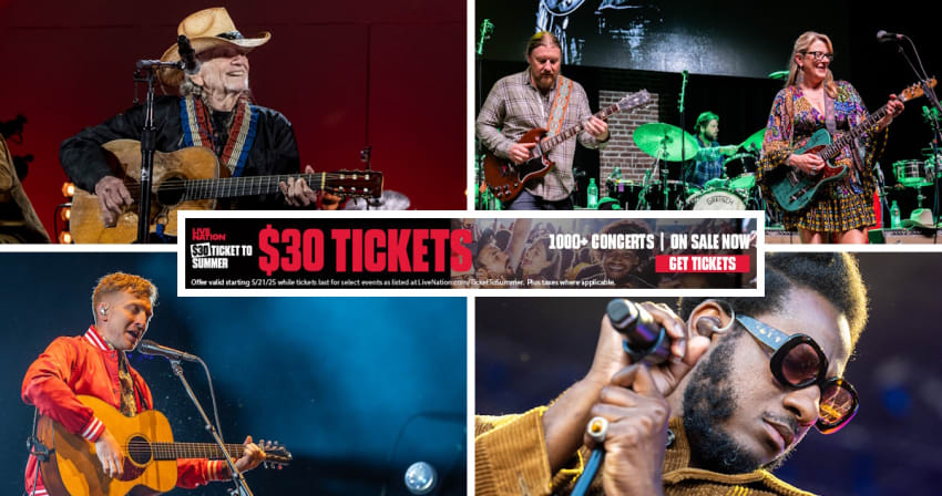 Buy Live Nation’s $30 Ticket To Summer Tickets