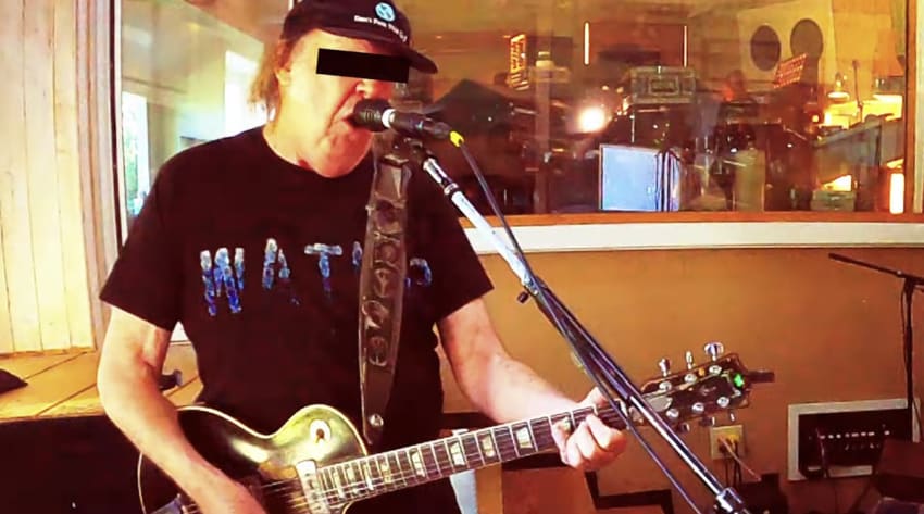 Neil Young Chrome Hearts Lets Roll Again Single