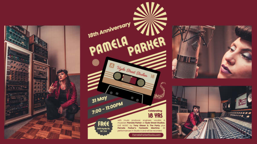 Pamela Parker, Tony Glaser, Pamela Parker's Fantastic Machine and Tony Glaser Band