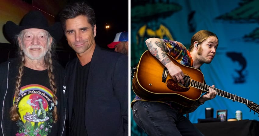Willie Nelson John Stamos Billy Strings