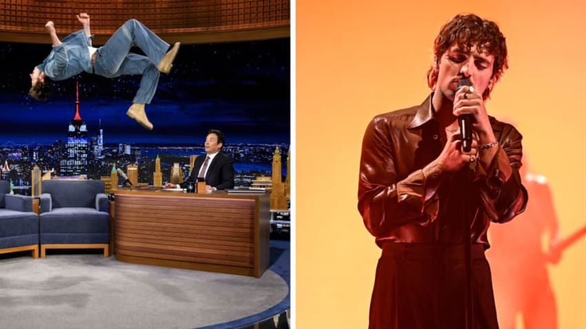 Benson Boone Brings Backflip & Ballad To 'The Tonight Show'