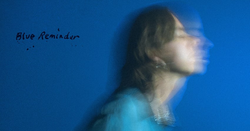 Hand Habits Blue Reminder Album Cover Art