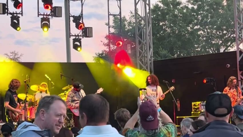 Pigeons Playing Ping Pong - 06-01-2025 - Eminence Front - Levitt Pavilion (Westport, CT)