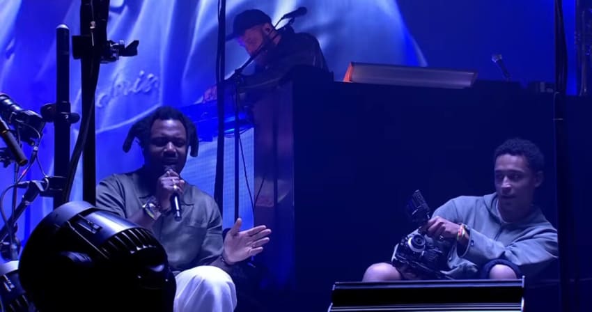 Loyle Carner Glastonbury 2025 Sampha