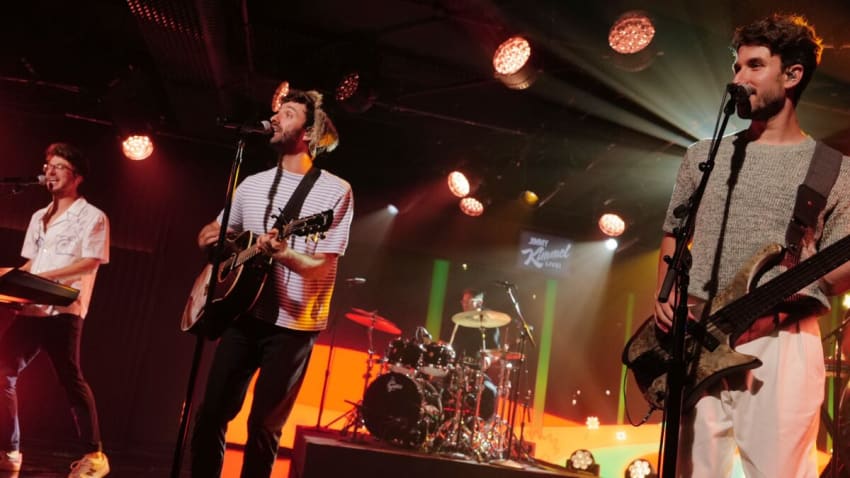 AJR Brings Brand New Single ‘Betty’ To ‘Jimmy Kimmel Live’