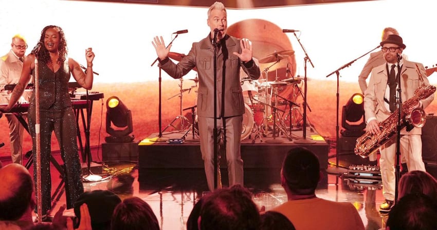 Fitz & The Tantrums Kimmel Live Man Moon