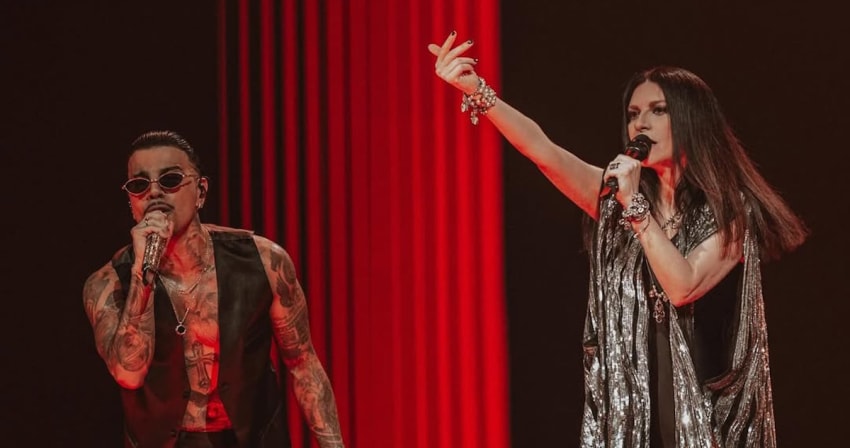 Rauw Alejandro Laura Pausini 2025